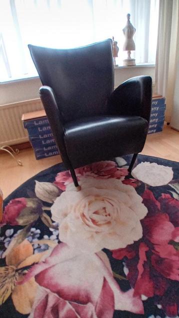 Echt lederen fauteuil