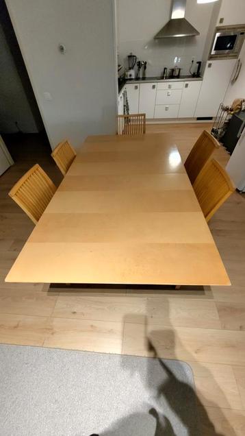 Used dining table with 5 chairs