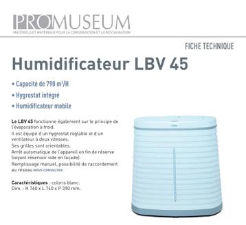 GRATIS! AirBlue LBV 45 draagbare luchtbevochtiger