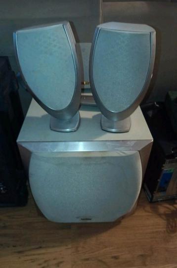 luidsprekers met versterker