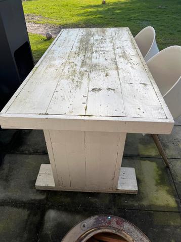 Gratis Steigerhouten Tafel - Robuust