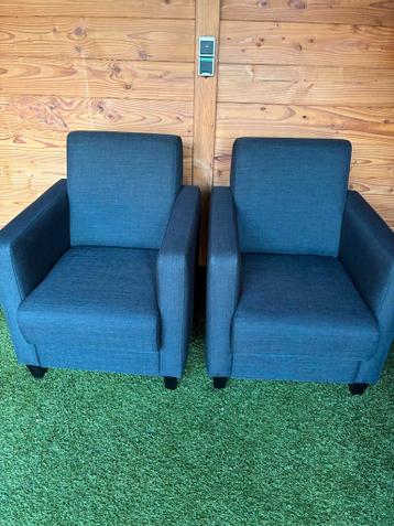 Gratis 2 mooie fauteuils kleur richting antraciet
