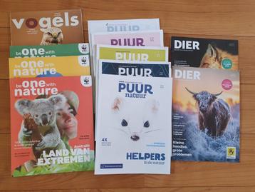 Tijdschriften over dieren en natuur