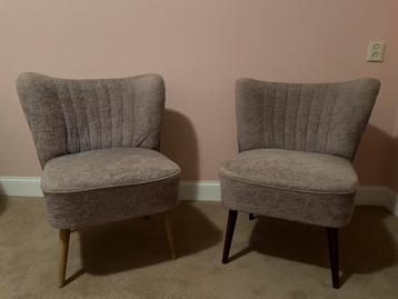 Retro, originele cocktailstoeltjes