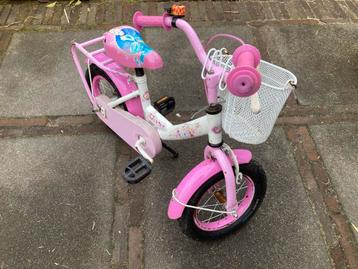 Fietsje 12 inch roze Frozen