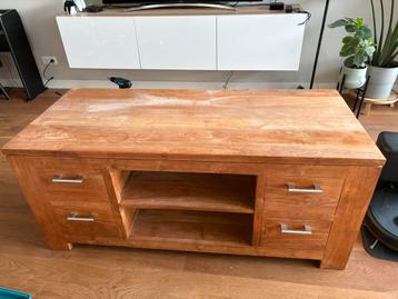 Tv kast teakhout