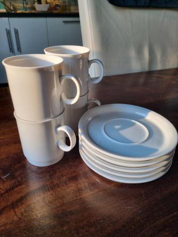 Cups and saucers