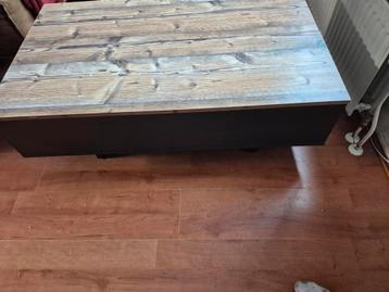 Gratis salontafel met opbergruimte