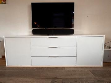 Hoogglans wit dressoir