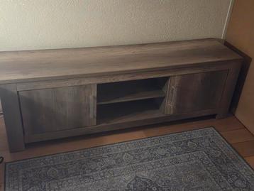 Gratis af te halen, grijs eiken tv meubel 180x50