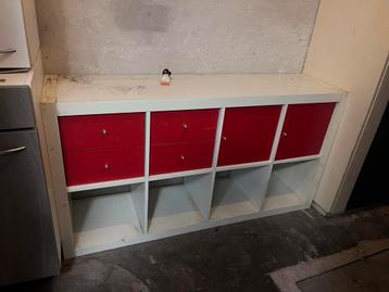 IKEA Expedit Kast met Lades en Deuren - gebruikt