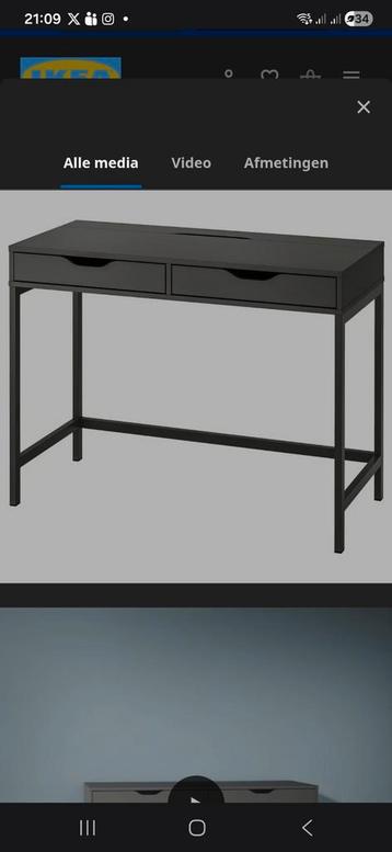 Modern IKEA Bureau met Lades