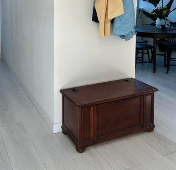 GRATIS houten kist met klep