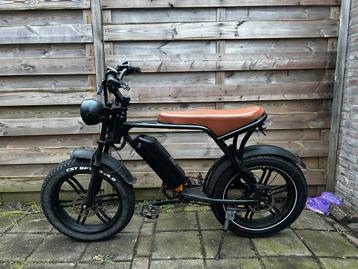 Fatbike V8 - 750W, 60 km/u, Nieuwe banden!