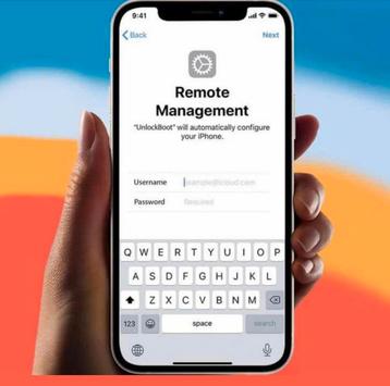 ik ben op zoek naar iPhones met een lock, zoals:
• MDM-lock