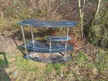 Glazen design wandkast - Gratis af te halen!