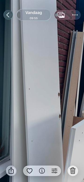 Witte Pax kastdeuren (2x) 50x229 cm - Gratis!