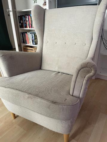 Grijze stoel IKEA gratis