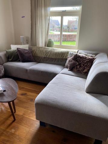 Grijze hoekbank 270x190 - Gratis ophalen!