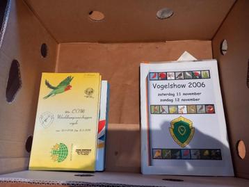 vogel tentoonstellingen. Nationaal en internationaal