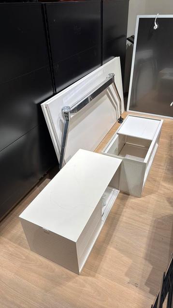 Vitra incompleet bureau - Wit/Ecru