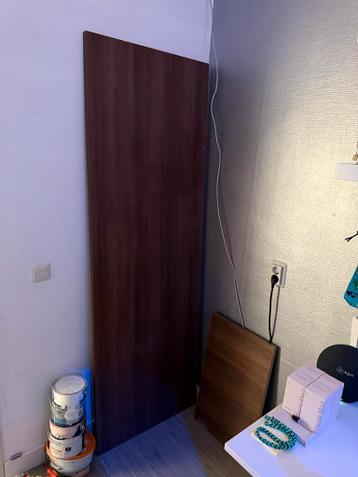 Houten bureaublad 200x67cm gratis