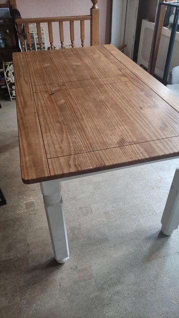 Houten grenen Eettafel 160x90