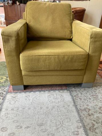 Fauteuil montel olijfgroen en gratis