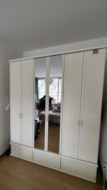 Big wardrobe with mirror
