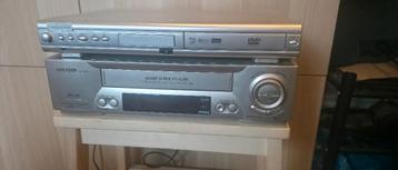 VHS recorder / speler PLUS DVD speler