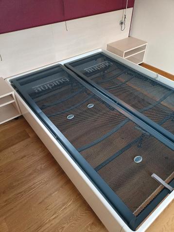 Ombouw bed wit Auping