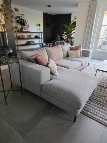 Bank - grijs gemeleerd - 290 x 100 cm