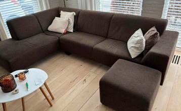 Gratis af te halen bruine hoekbank