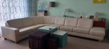 Gratis leren hoekbank