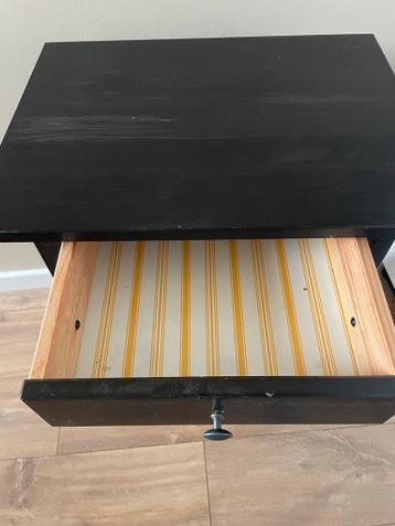 Gratis afhalen - Hemnes nachtkastje zwartbruin