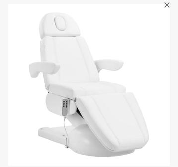 Electrische behandelstoel wit