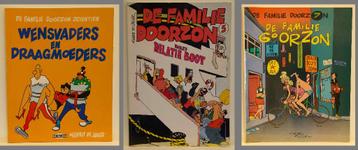 3 Stripboeken van Fam. Doorzon