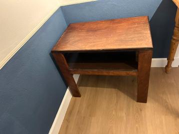 Houten tafel, salontafel, bijzettafel
