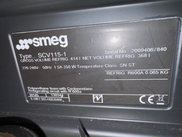 Defect! SMEG Klimaatkast / Wijnkoelkast – SCV115-1 – Defect