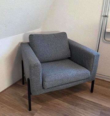 Antracietgrijze fauteuil IKEA