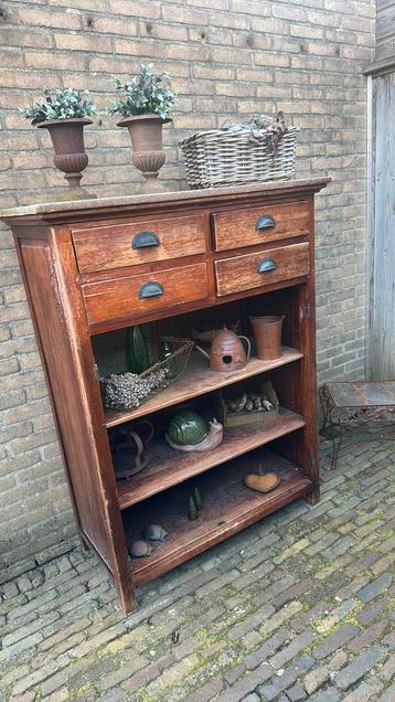Gratis teakhouten kast GRATIS
