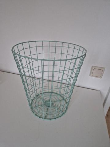 Draadmand mint groen