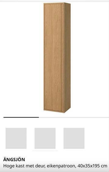 Hoge badkamerkast - Ideaal voor kleine ruimtes