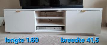 Gratis IKEA BYÅS TV meubel - Hoogglans wit