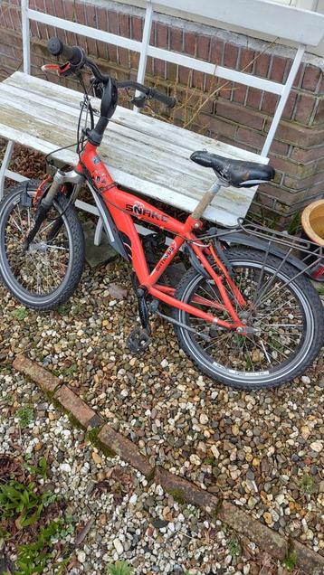 Jongensfiets - Snake - 20 inch gratis