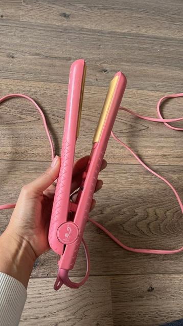 Roze haarstijltang – verstelbare temperatuur – 230C