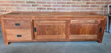 Teak TV Dressoir - 170cm Breed