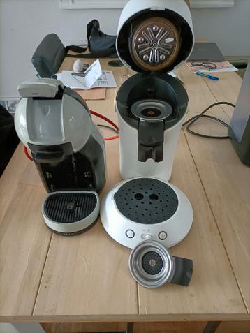 Te koop 1 senseo Philipd en 1 dolce Gusto van Nescafe.