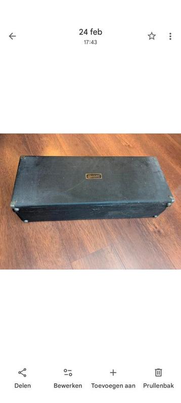 Koffer voor altsaxofoon