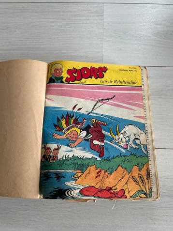 Ingebonden jaargang 1961- Sjors van de Rebellenclub